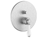 Armando Vicario Provincial Shower Mixer W/ Divertor - Brushed Nickel